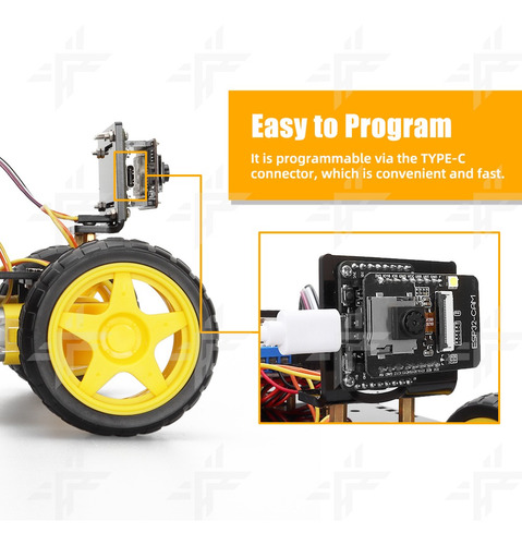 Kit Wifi Esp32 Para Coche Robot Inteligente 4wd