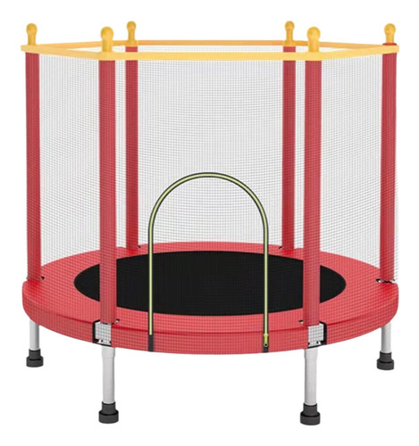 Trampolín Para Niños Con Red Trampolín Pequeño Para Rojo