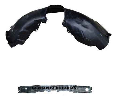 Guardaplast Delantero Ford Focus Flexible 2008 / 2012