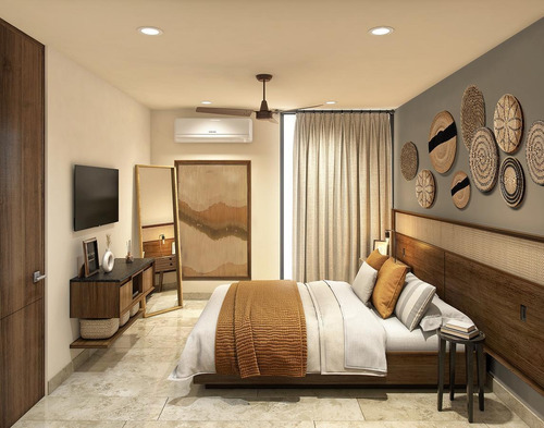 Imagen 5 de 10 de Departamento En Venta En Aldea Zama Tulum (535)
