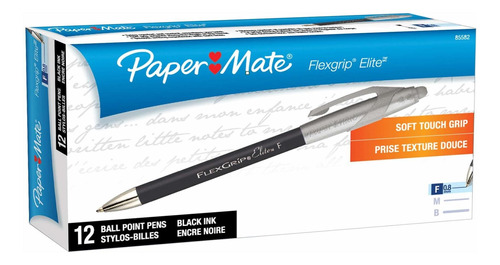 Paper Mate 85582 Flexgrip Elite - Bolgrafos Retrctiles, Punt