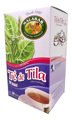 Té De Tila (30 Bolsitas) Malabar