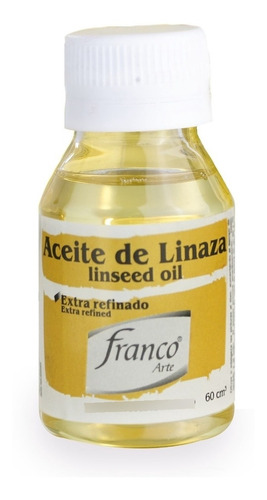 Aceite De Linaza X 60 Ml Franco Arte.