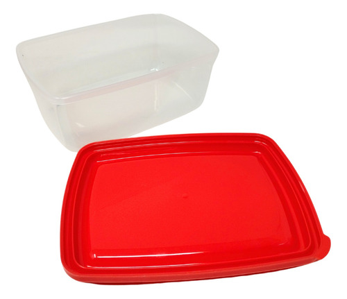Tupper Rectangular Con Tapa.