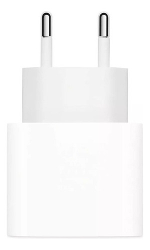 Cargador Power Adapter Usb Tipo C 20w Para iPhone Y Android Color Blanco