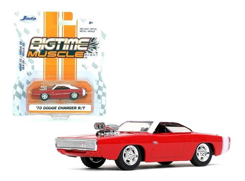 Carro Jada Bigtime Muscle Car Dodge Charger R/t 1970 Diecast