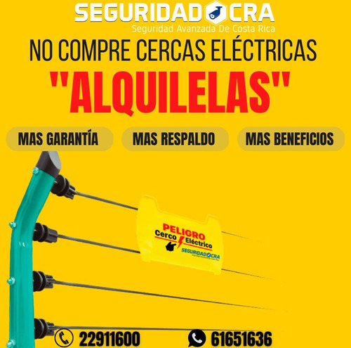 No  Compre  Cercas  Eléctricas  Alquilelas  