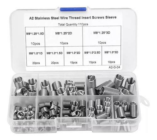 Conjunto De Buchas De Inserção De Rosca M6-m8/1d-3d