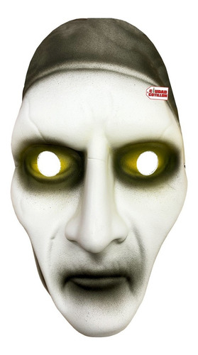 Máscara Careta Monja Disfraz Halloween - Ciudad Cotillón