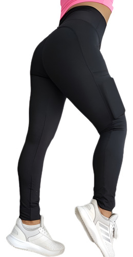 Calza Con Bolsillo Corte Modelador Levanta La Cola Jp Sport