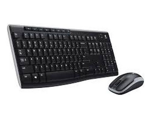 Kit Logitech Teclado E Mouse Sem Fio Mk270