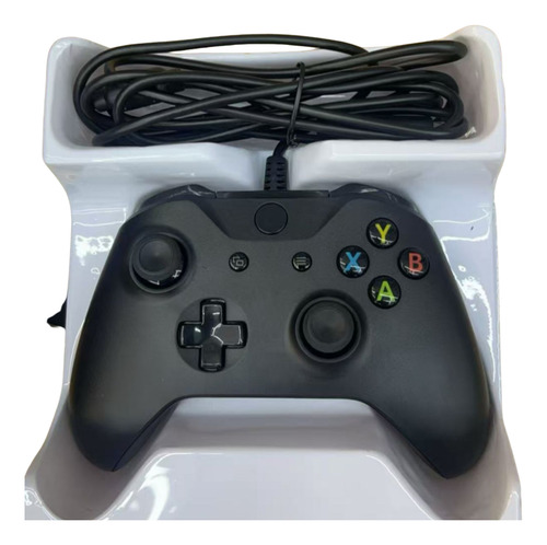 Joystick Compativel Xbox One Series Pc Com Fio Lançamento Preto