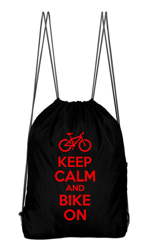 Bolso Deportivo Keep Calm And Bike On (d1161 Boleto.store)