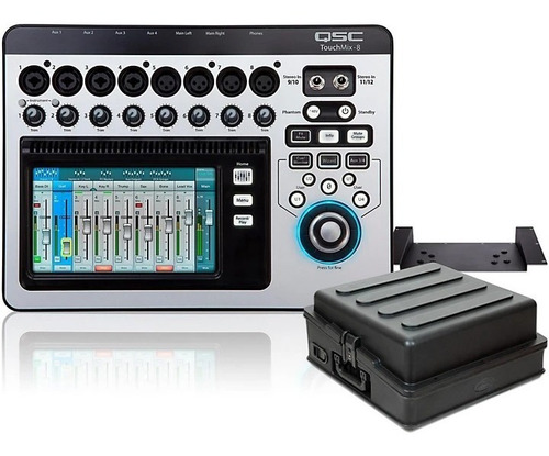 Imagen 1 de 1 de Qsc Touchmix-8 Compact Digital Mixer With Rackmount Kit