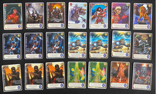 Lote 21 Cartas Antiguas Mitos Y Leyendas Espada Sagrada 4