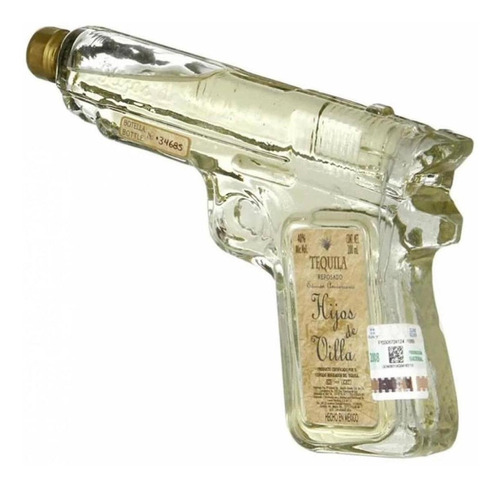 Paquete De 3 Licor Hijos De Villa Reposado Pistola 200 Ml