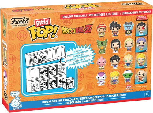Funko Bitty Pop! Dragon Ball Z - Cell First Form 4 Pack