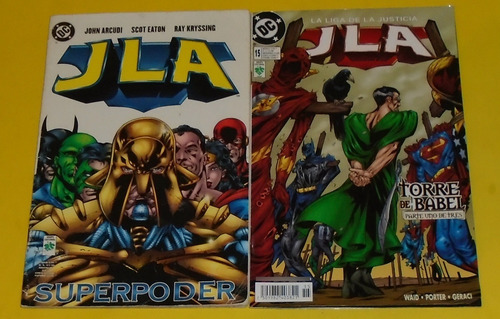 Ccc21 Dc Comics Jla Torre De Babel Superpoder Liga 