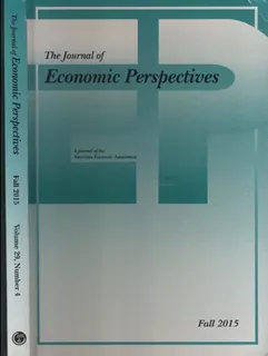 The Journal Of Economic Perspectives Fall 2015 Volume 2
