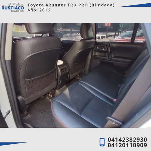 Imagen 7 de 10 de Toyota 4runner Blindada Trd Pro