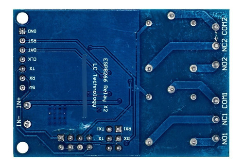 Módulo Relé 2 Canais Com Esp8266 Wifi Iot (5v)