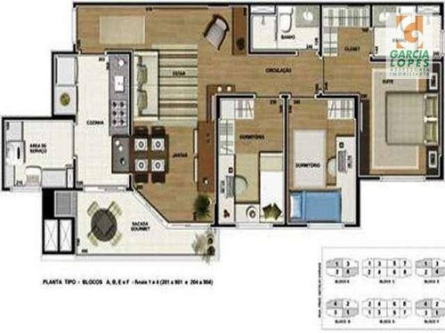 Imagem 6 de 8 de Apartamento Residencial À Venda E Locação Rebouças, Curitiba - Ap0045. - Ap0045