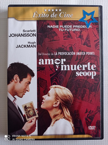 Dvd Amor Y Muerte Scoop Scarlett Johansson W