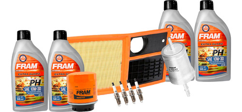 Kit Afinación 10w30 3 Filtros Vento L4 1.6l 14/22 A+f