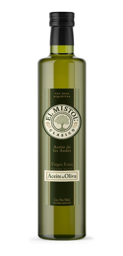 Aceite De Oliva El Mistol Clásico X 500ml (caja 12 Botellas)