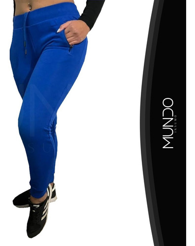Buzo Jogger De Mujer Pitillo Sin Polar (varios Colores)