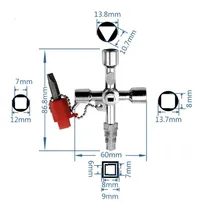 Comprar Llave Medidor Multiservicio Gas Electricidad Agua Y Redes