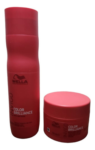 Pack Wella Color Brilliance Shampoo 250 Ml + Mask 150 Ml