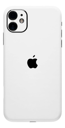 Skin Vinil Premium Blanco Mate Para iPhone 11