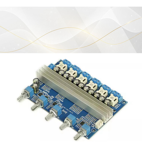 Placa Amplificadora Tpa3116 De 4.2 Canales 100wx2 +50wx4 2.0