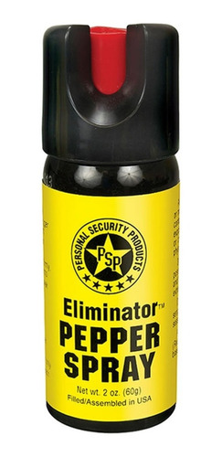 Psp Eliminator Spray, Gas Defensa 60grs  / Hecho U S A