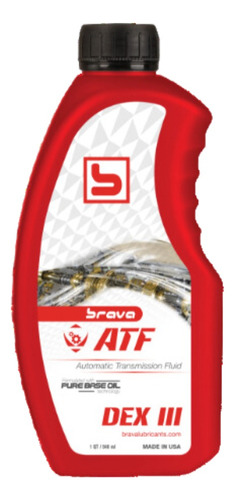 Aceite Dexron 3 Transmisión Automática Brava 946ml