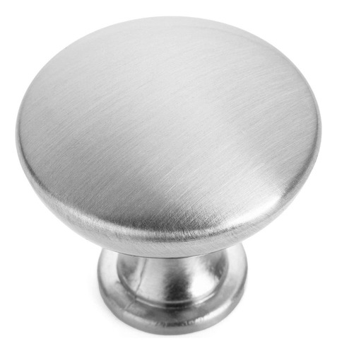 Cosmas 50 Pack Sn Satin Nickel Traditional Round Solid Cabi.