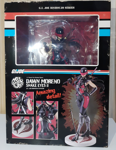 Figura G.i. Joe Bishoujo Dawn Moreno (snake Eyes Ii) 1/7