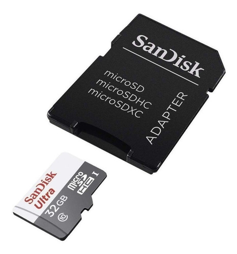 Imagen 2 de 4 de Tarjeta De Memoria Sandisk 32gb Micro Sd Clase 10