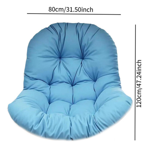 Cojín Colgante Para Silla Con Forma De Huevo, Grueso, Lavabl