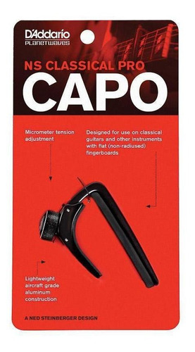 Capotraste Ns Pro Classic Violæo Black Daddario Pw-CP-04