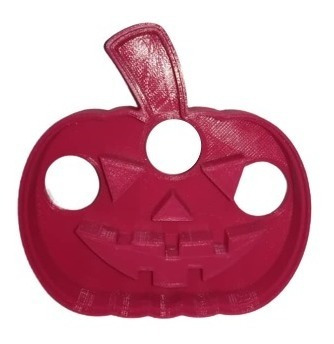 Molde / Cortador De Galleta: Calabaza De Halloween 