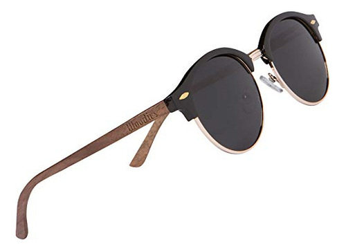 Leña Polarizada Madera De Nogal Gafas De Sol Para 8qn5i