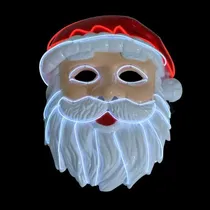 Comprar Máscara Led Fiestas. Papanoel. Fiestas Halloween Cosplay