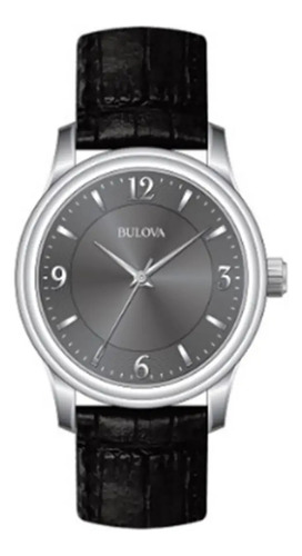 Reloj Bulova Dama 96l315 Correa Negro