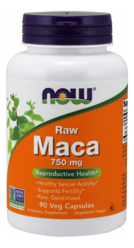 Maca Supplement Now Foods 90 Vcaps (paquete De 2)