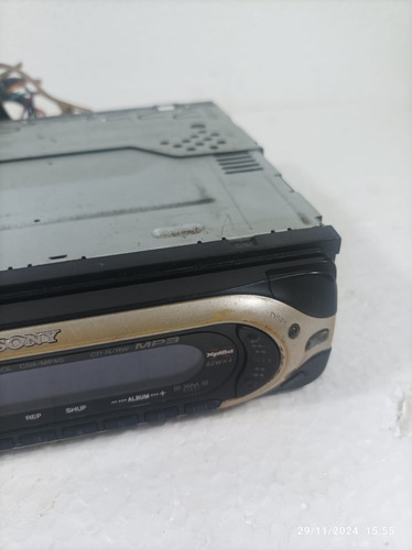 Radio Cd Player Automotivo Sony Cdx-mp40 - Com Defeito (Usado)