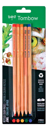 Set De Lápices Color Recycled Tombow (5 Colores Joyas)