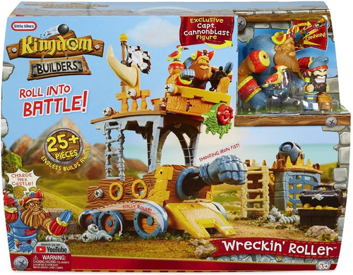 Kingdom Builders Rodillo De Destrucción Set Torre Pirata