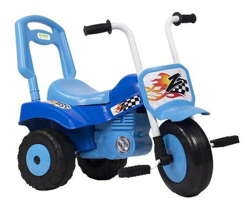 Triciclo Moto Z Nena Nena Unibike Kuma Kids Moto Zeta azul